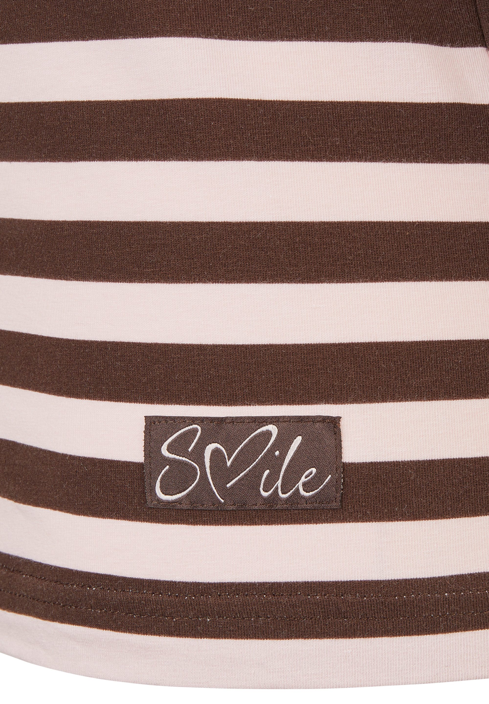 Rabe 3/4-Arm-Shirt mit Streifen Muster