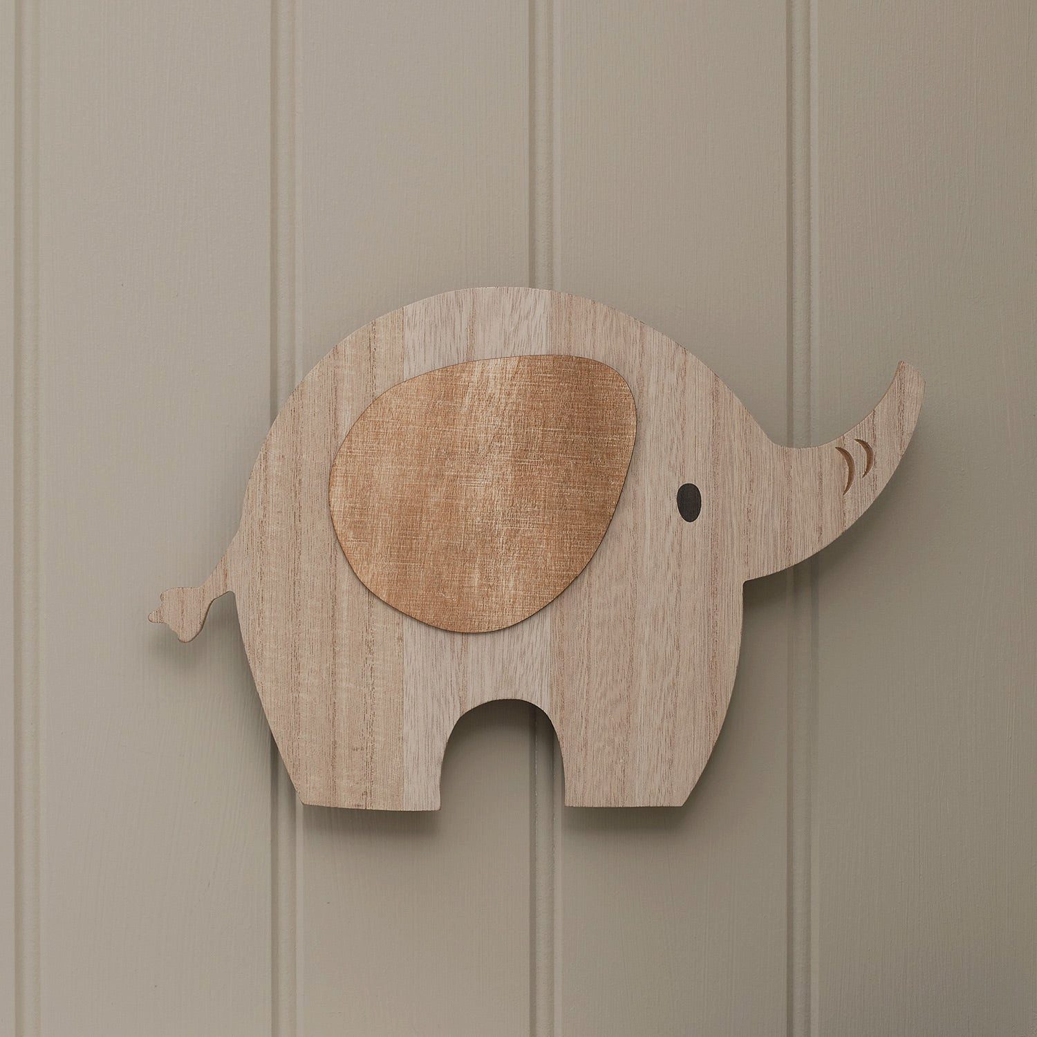 Lights4fun LED Wandleuchte Ernie der Elefant-Wandlampe fürs Kinderzimmer mit Fernbedienung & Time – Bild 2 von 3