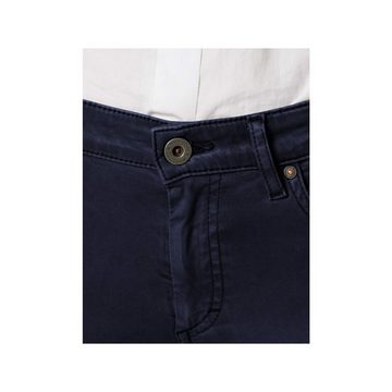 Marc O'Polo Shorts mittel-blau regular (1-tlg)