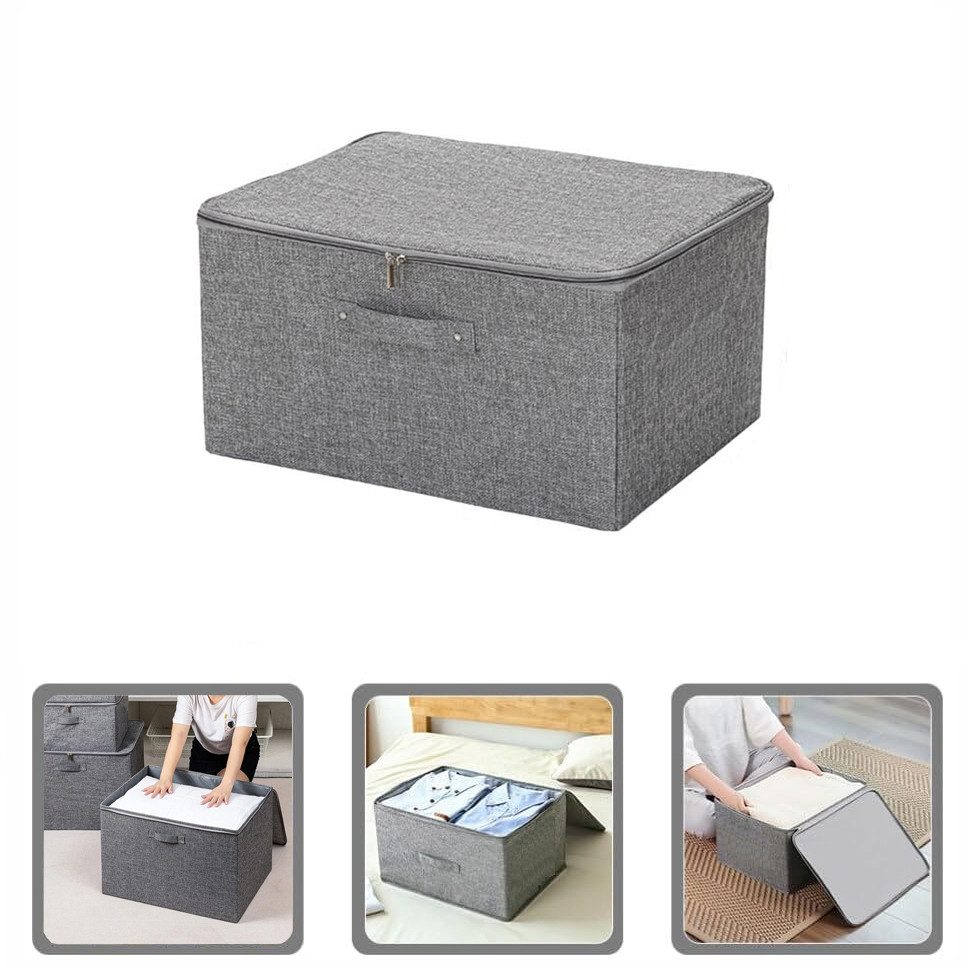 Coonoor Aufbewahrungsbox Große Aufbewahrungsbox für Kleidung, faltbare Stof günstig online kaufen