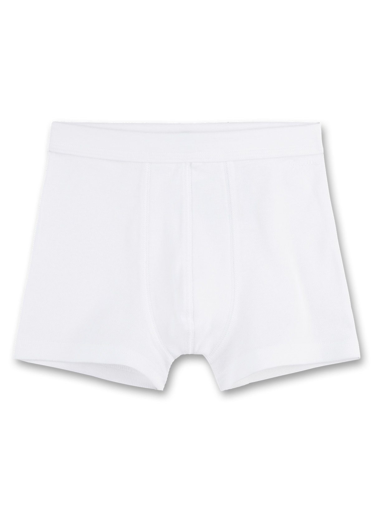 Short Organic - Unterhose, Cotton Boxer Pant, Sanetta Weiß Jungen