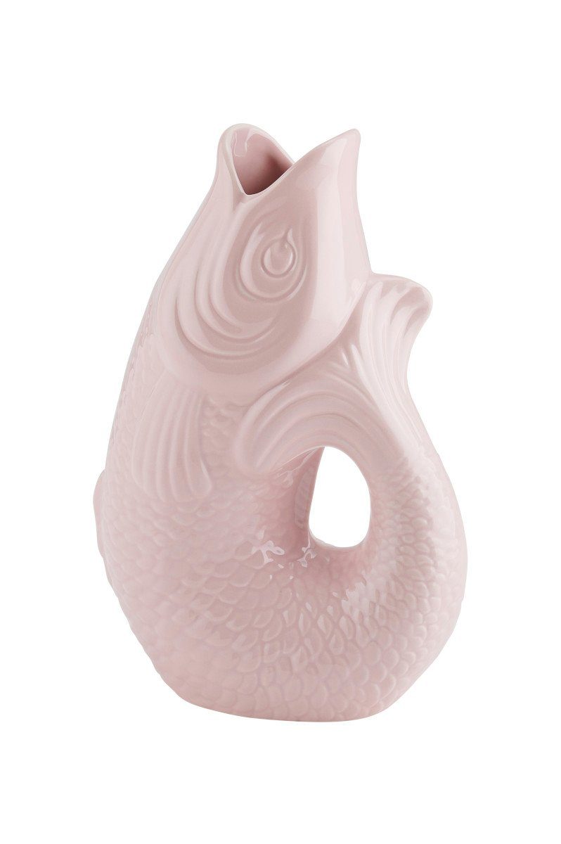 Giftcompany Dekovase Monsieur Carafon Vase / Karaffe Fisch S sea pink 1,2l (Vasen)