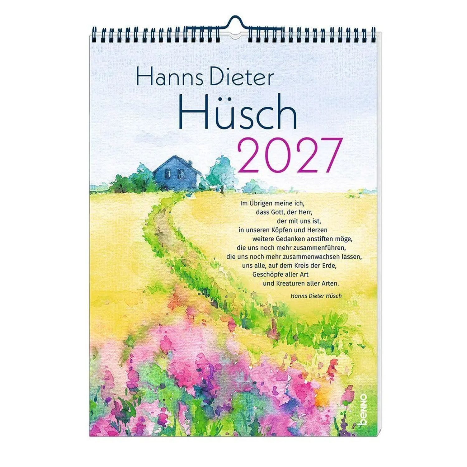 St. Benno Verlag Monatskalender Hanns Dieter Hüsch 2027