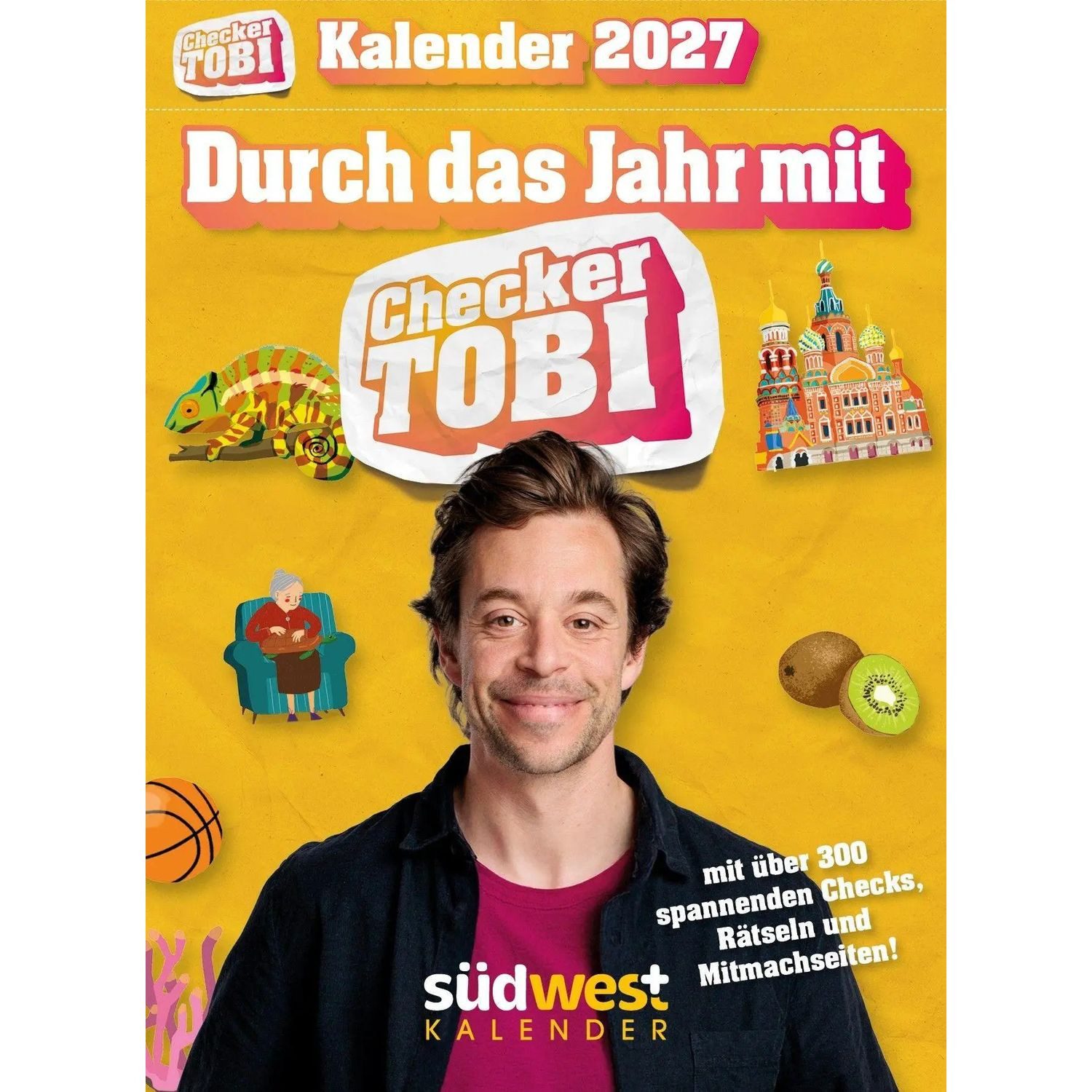 Südwest-Verlag Abreißkalender Checker Tobi 2027: Tagesabreißkalender mit über 300 spannenden...