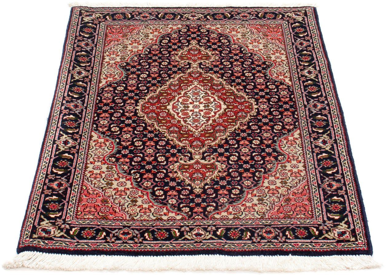 Wollteppich Täbriz - 40 Raj Medaillon Blu scuro 251 x 249 cm, morgenland, quadratisch, Höhe: 8 mm, Unikat mit Zertifikat