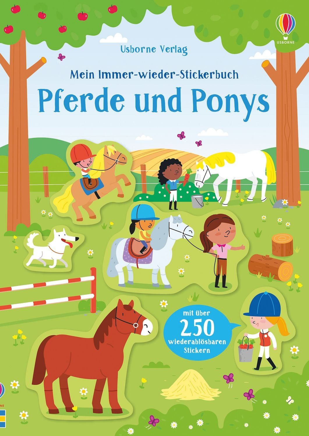 Mein Immer-wieder-Stickerbuch: Pferde und Ponys / Kirsteen Robson