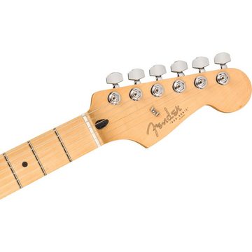 Fender E-Gitarre, E-Gitarren, Andere Modelle, Player Offset Duo-Sonic HS MN Crimson Red Transparent - E-Gitarre
