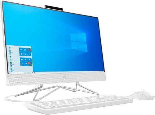 HP 24-df0028ng All-in-One PC (23,8 Zoll, Intel Core i5 10400T, MX 330, 8 GB  RAM, 256 GB SSD, Luftkühlung, 60,5 cm/23,8 Zoll)