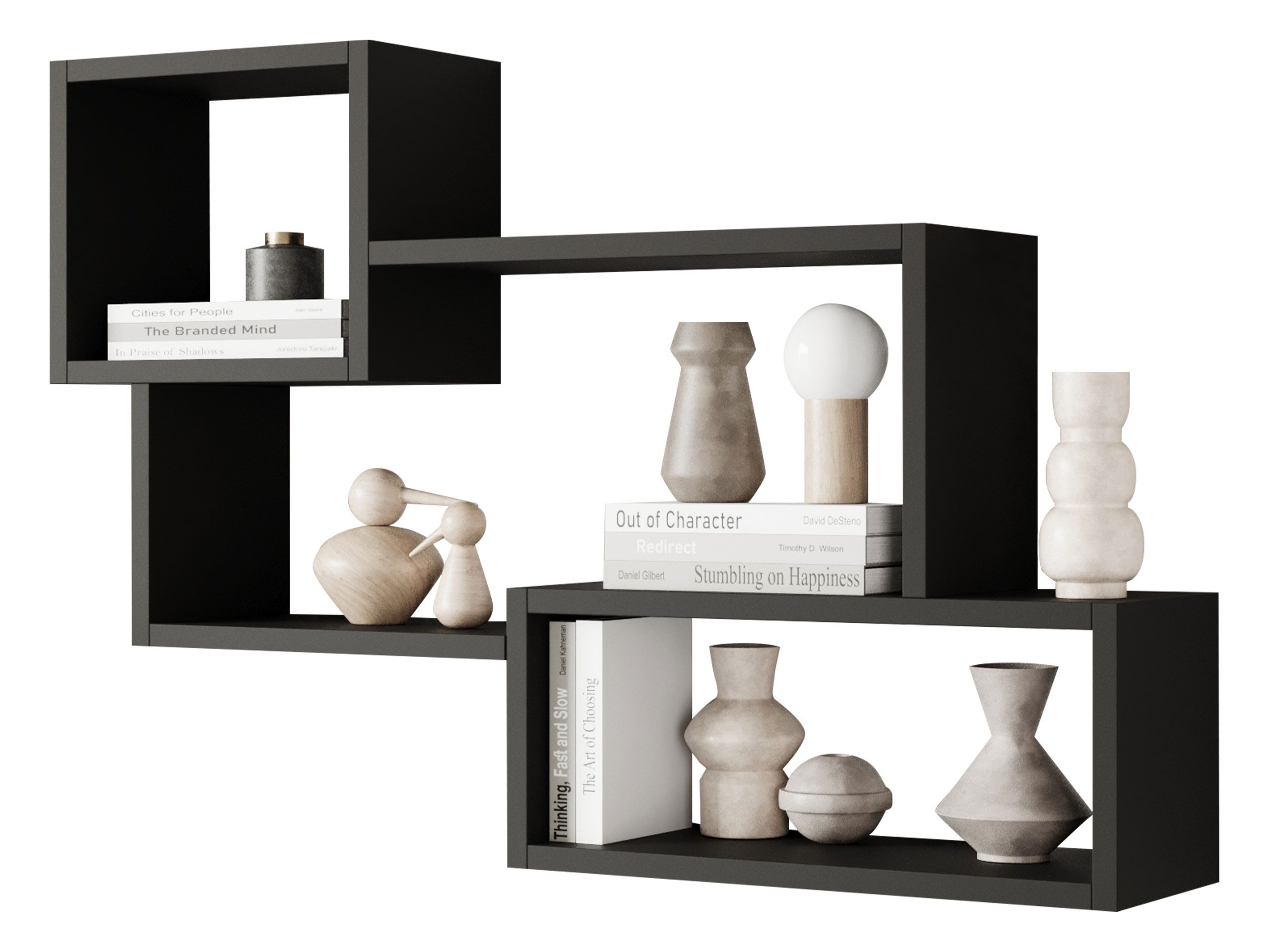 MIRJAN24 Wandregal Trio 005, 87x18x54 cm günstig online kaufen
