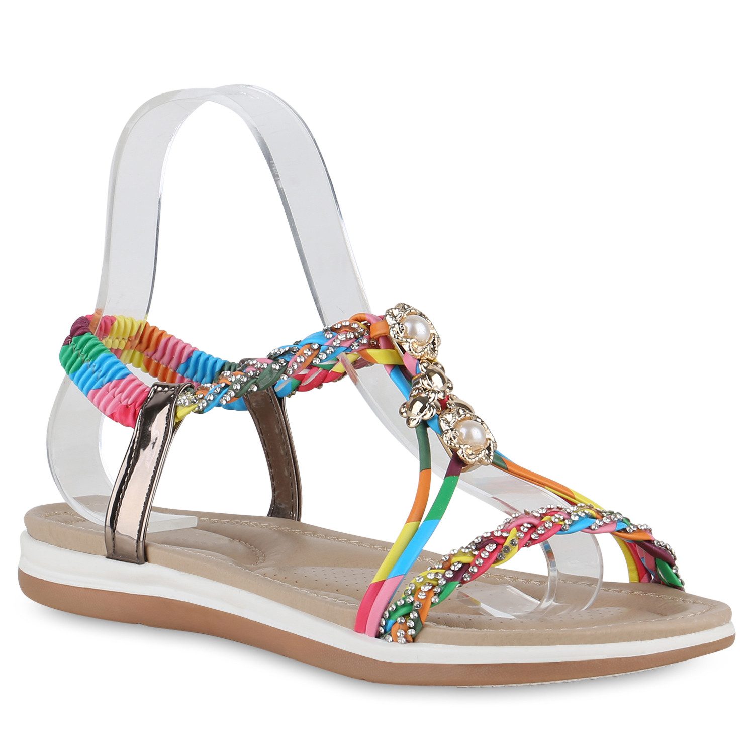 VAN HILL 840101 Riemchensandale Schuhe günstig online kaufen