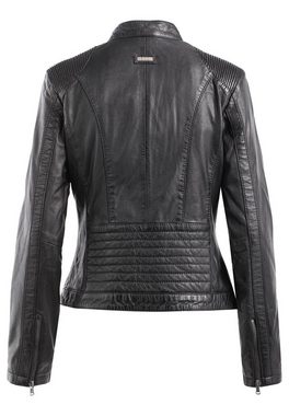 CBL Lederjacke Lederjacke im modernen Biker Style