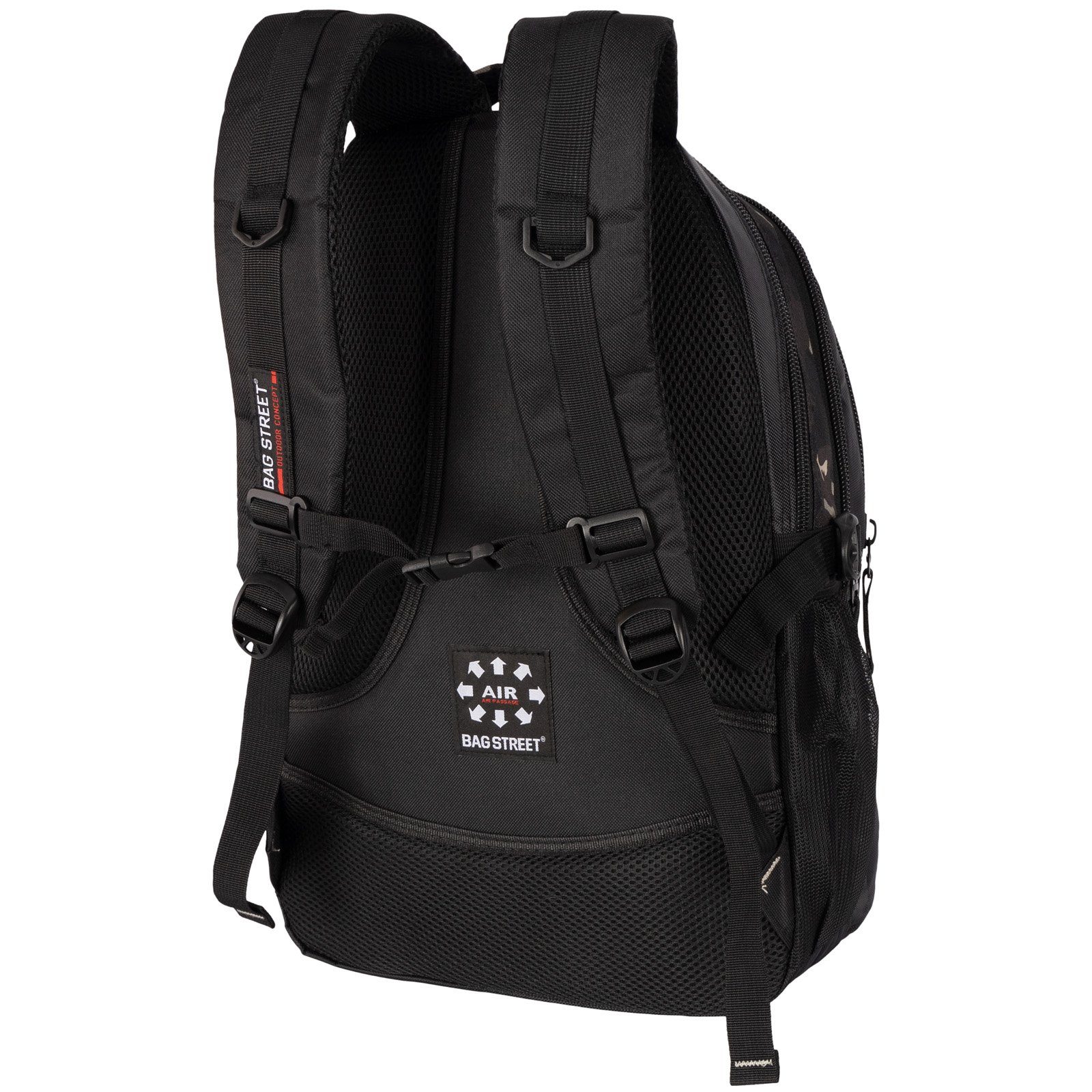 BAG STREET Rucksack Rucksack Damen Herren Sport Schulrucksack Freizeit Reise Wandern, Freizeitrucksack, Sportrucksack, Businessrucksack