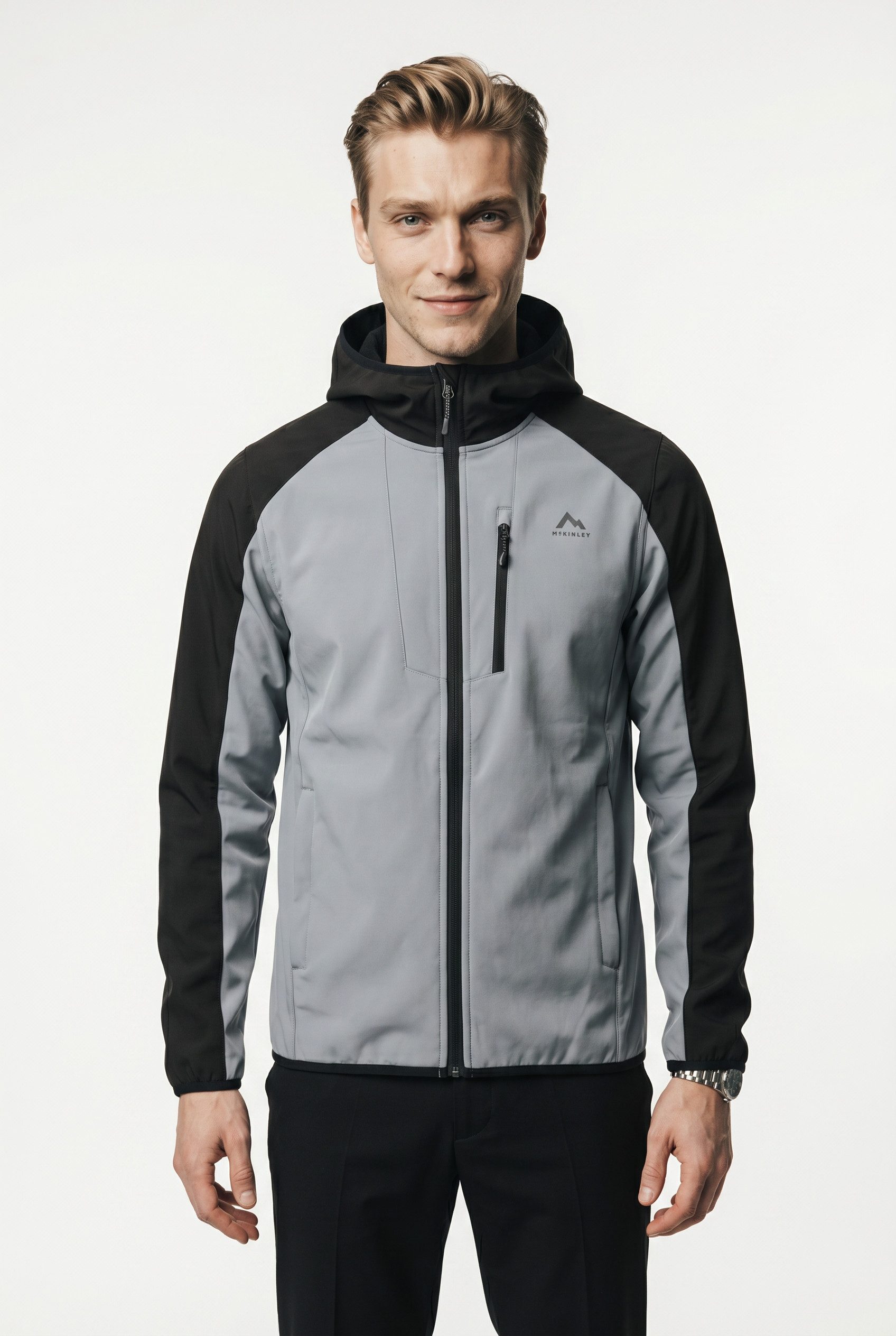 McKINLEY Outdoorjacke HE.-JACKE CIAMARELLO II JKT M Regular fit mit Stehkragen
