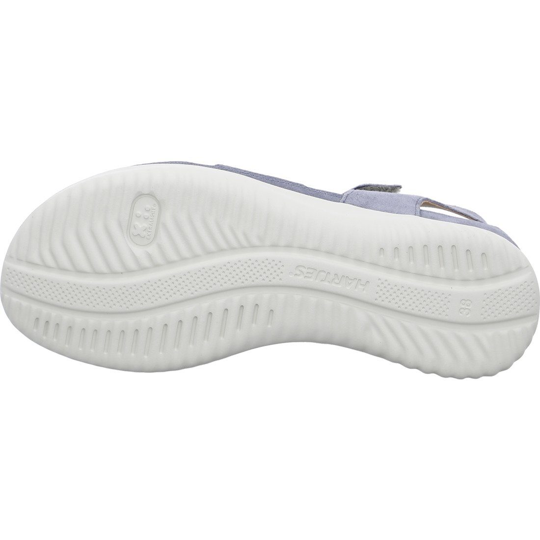 Hartjes blau Hartjes Sandalette - Schuhe, Velours Sandalette 048735 Breeze