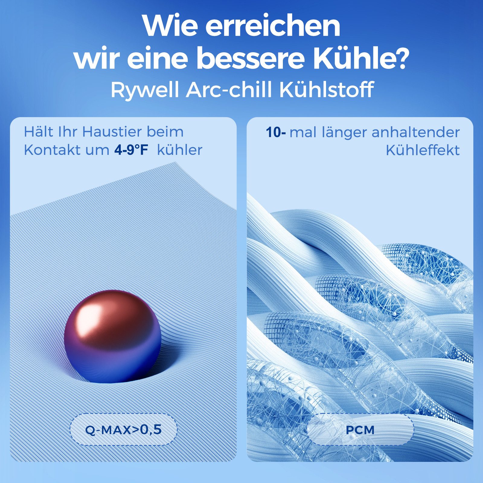 Elegear Hundematte Selbstkühlende Hundematte mit Arc-Chill günstig online kaufen