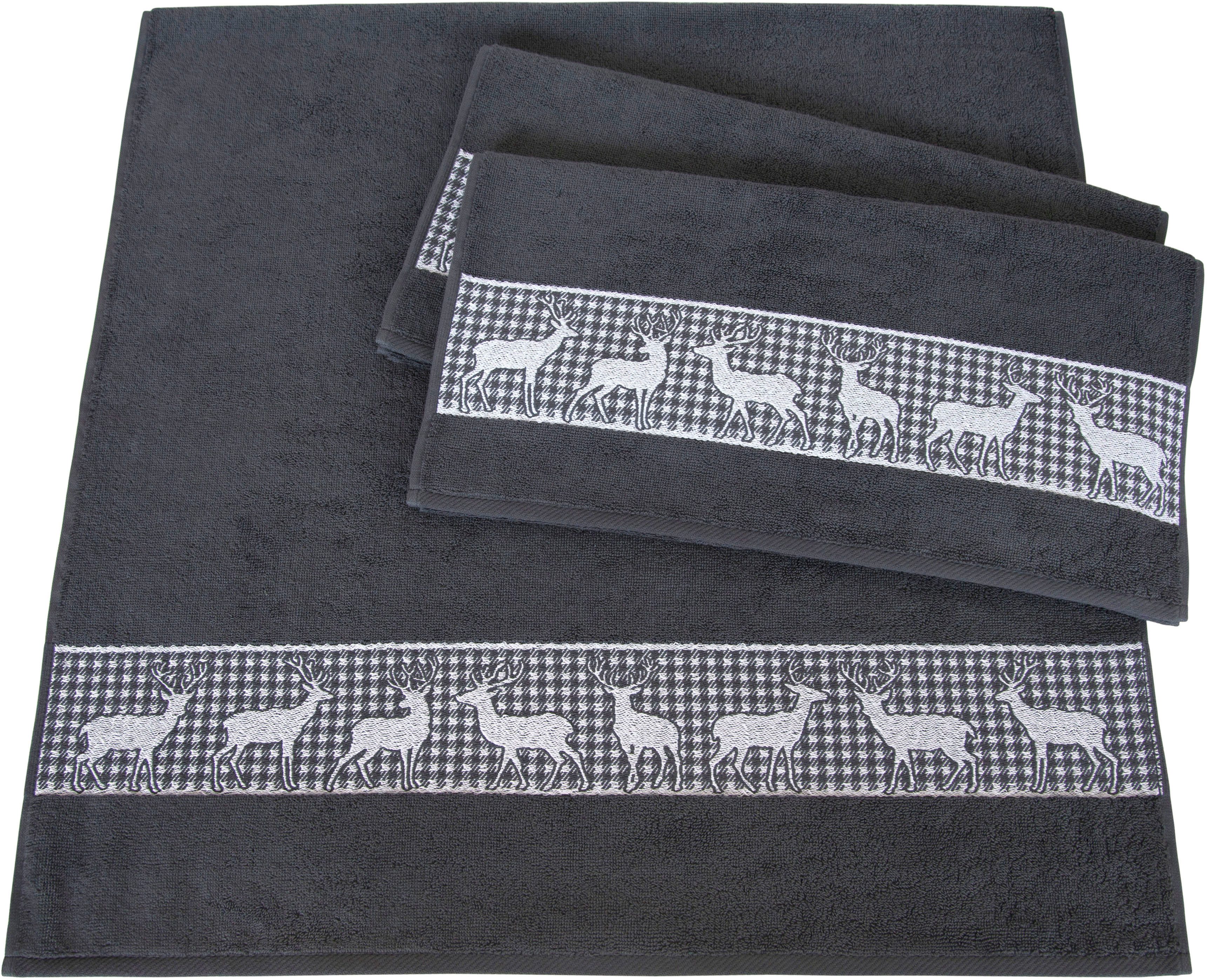 Handtuch Set Hirschparade