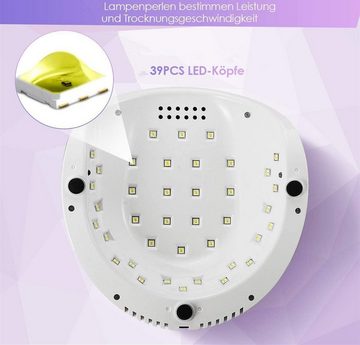 Insma Lichthärtungsgerät, 86W UV LED Nagellampe mit Sensor für Gel Nägel