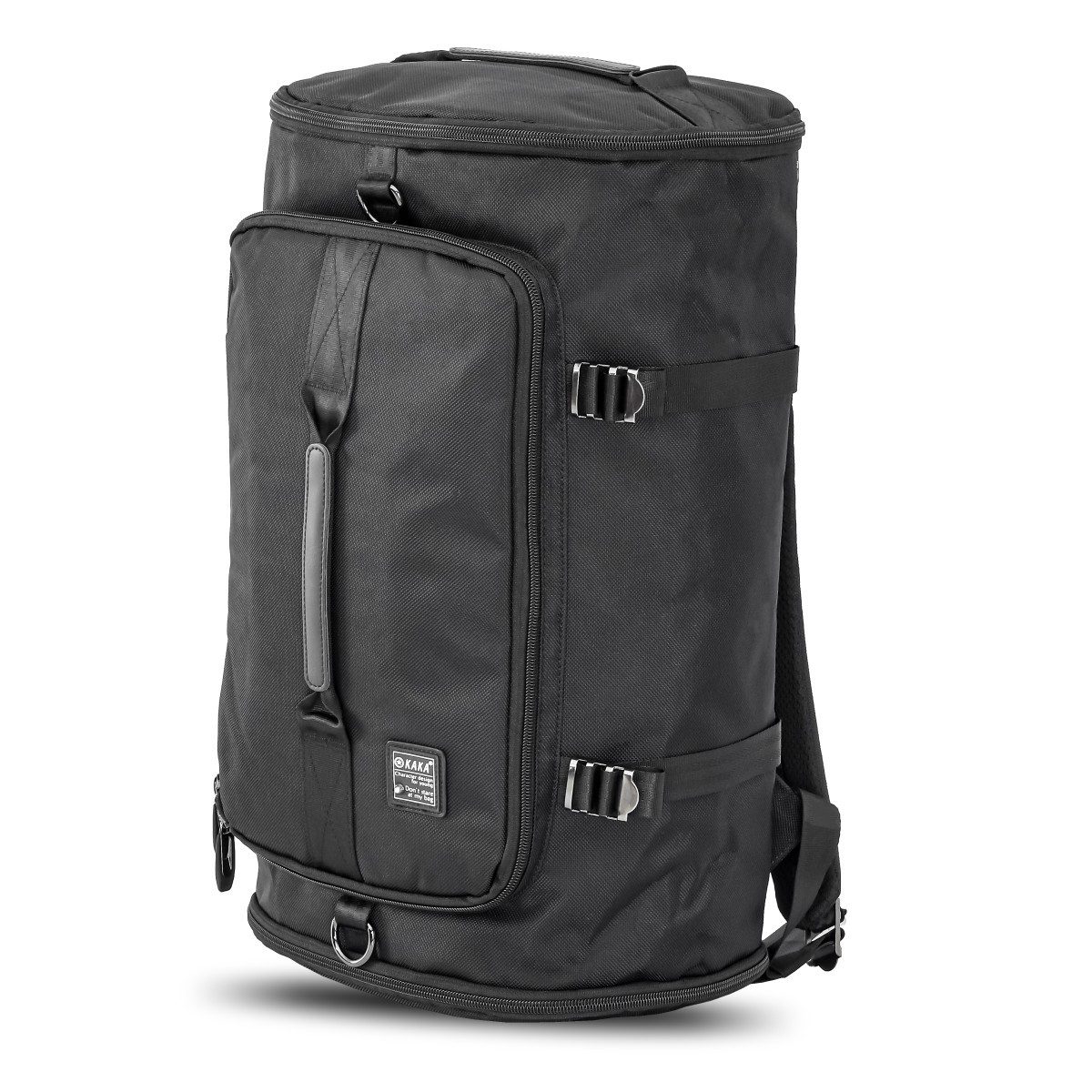 Bagtecs Rucksack Motorrad Rucksack / Gepäckrolle # RG4 Hecktasche 35 Liter schwarz