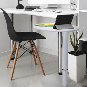 hjh OFFICE Schreibtisch Stehschreibtisch STAND III (1 St, 1 St), Computertisch höhenverstellbar