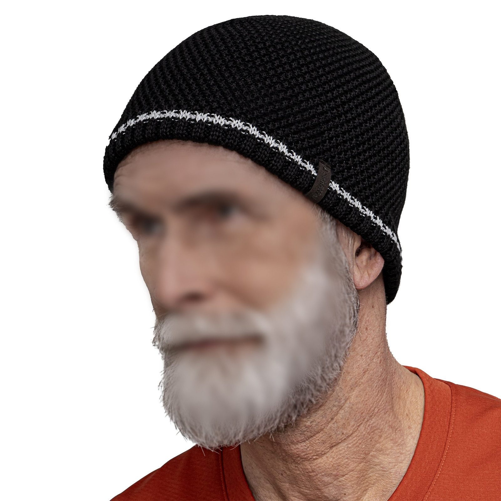 Schöffel Strickmütze Hat Style Wildkar All mit aufgenähter Logo-Fahne