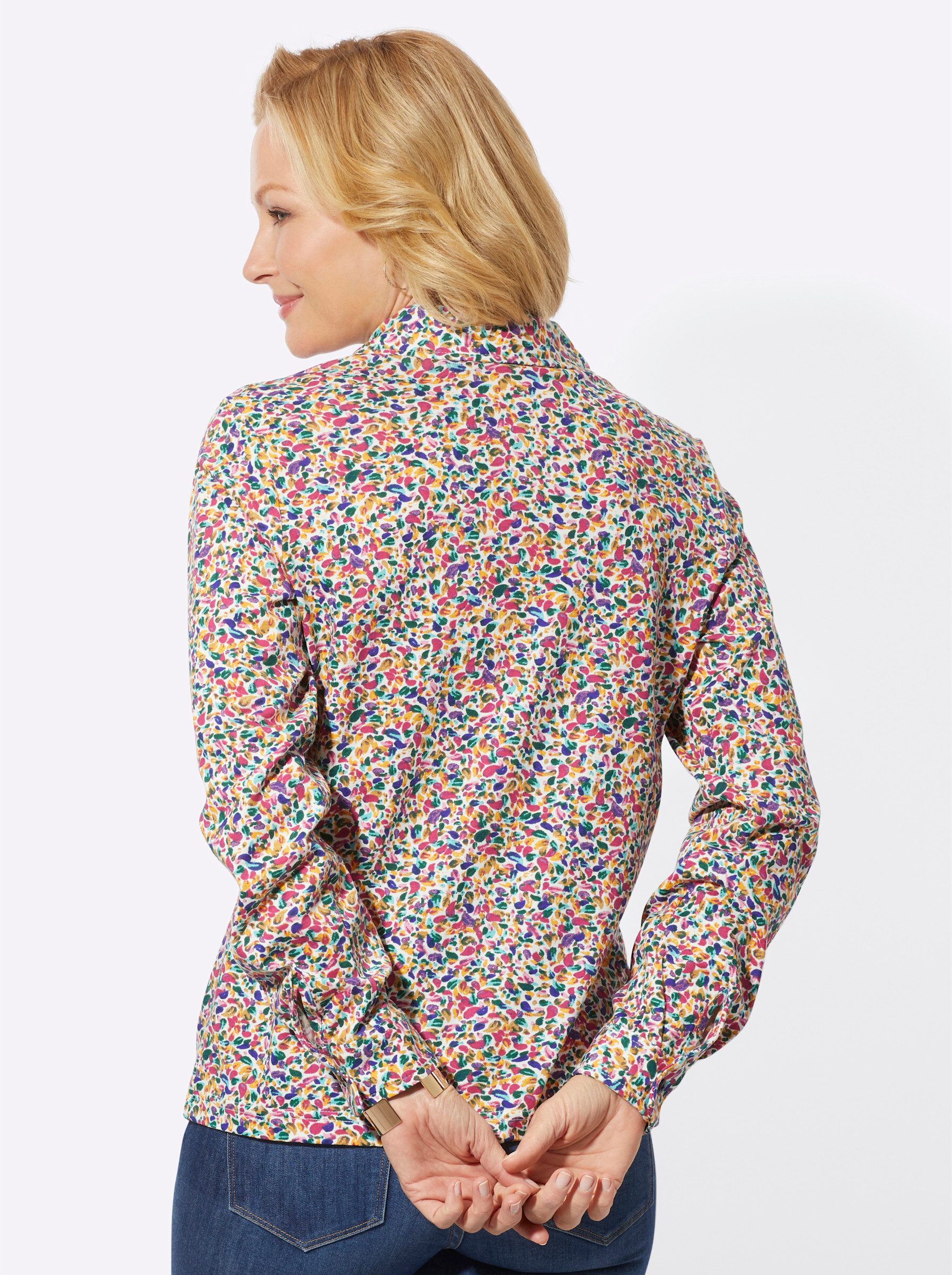 Witt Klassische Bluse Jersey-Bluse günstig online kaufen