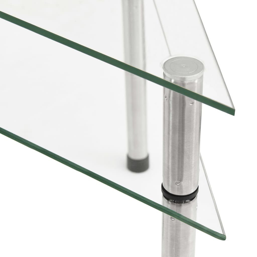 Küchenregal Hartglas Transparent cm vidaXL Gewürzregal 49,5x35x19