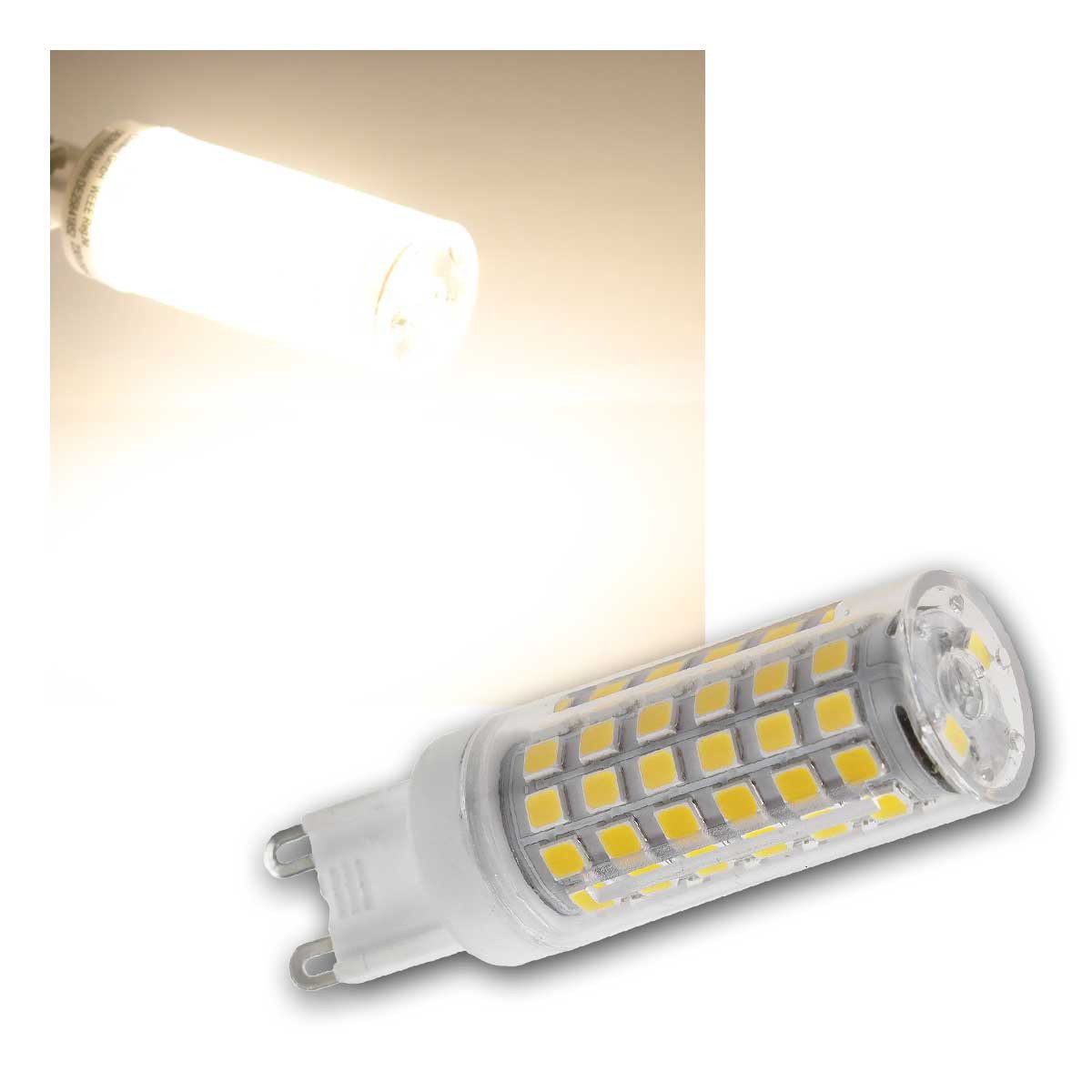 ChiliTec LED-Leuchtmittel LED Stiftsockel G9 neutralw. 10W 990lm 4000k 330°, daylight/tageslichtweiß