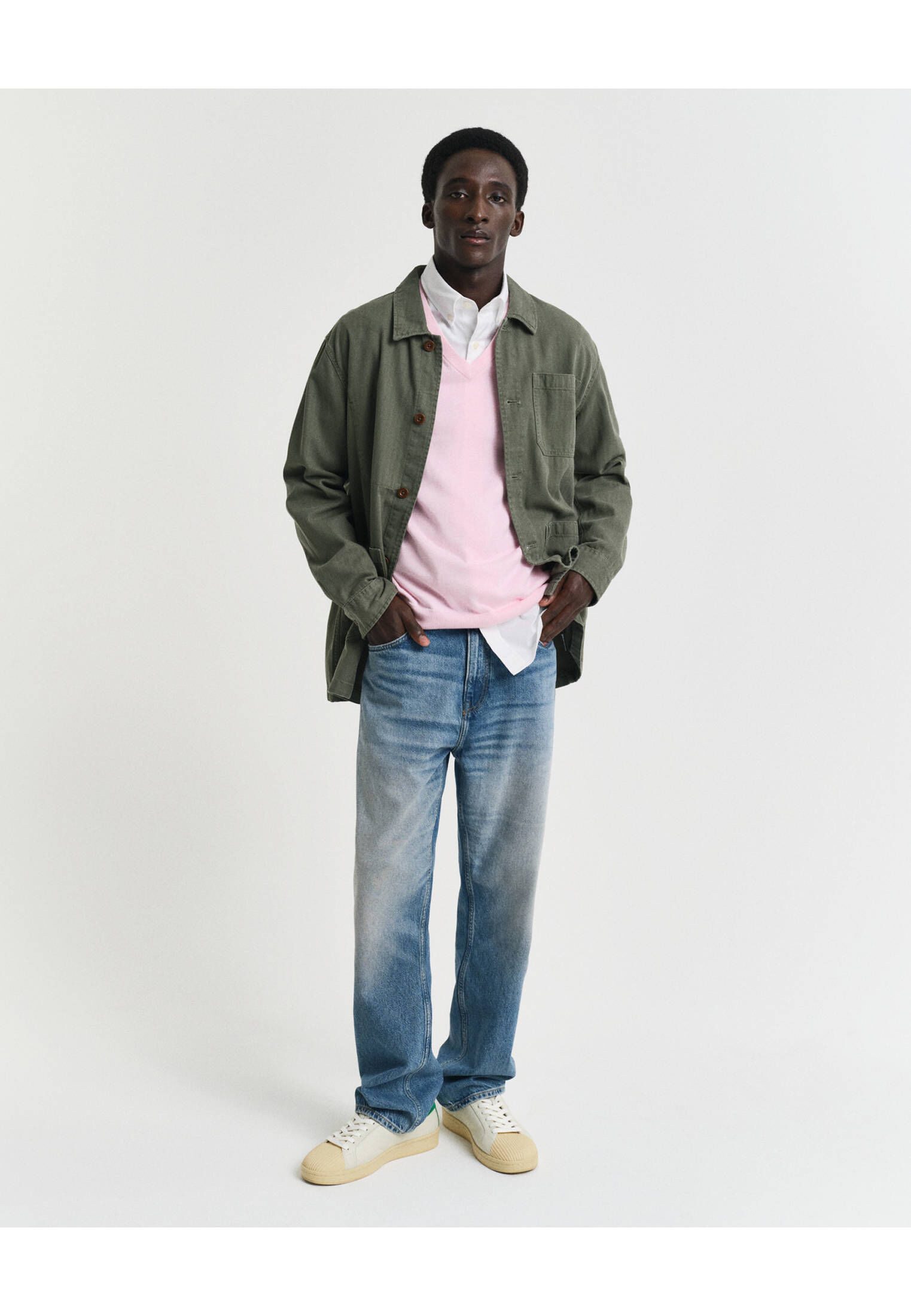 Gant Strickpullover Herren Strickpullover CLASSIC COTTON günstig online kaufen