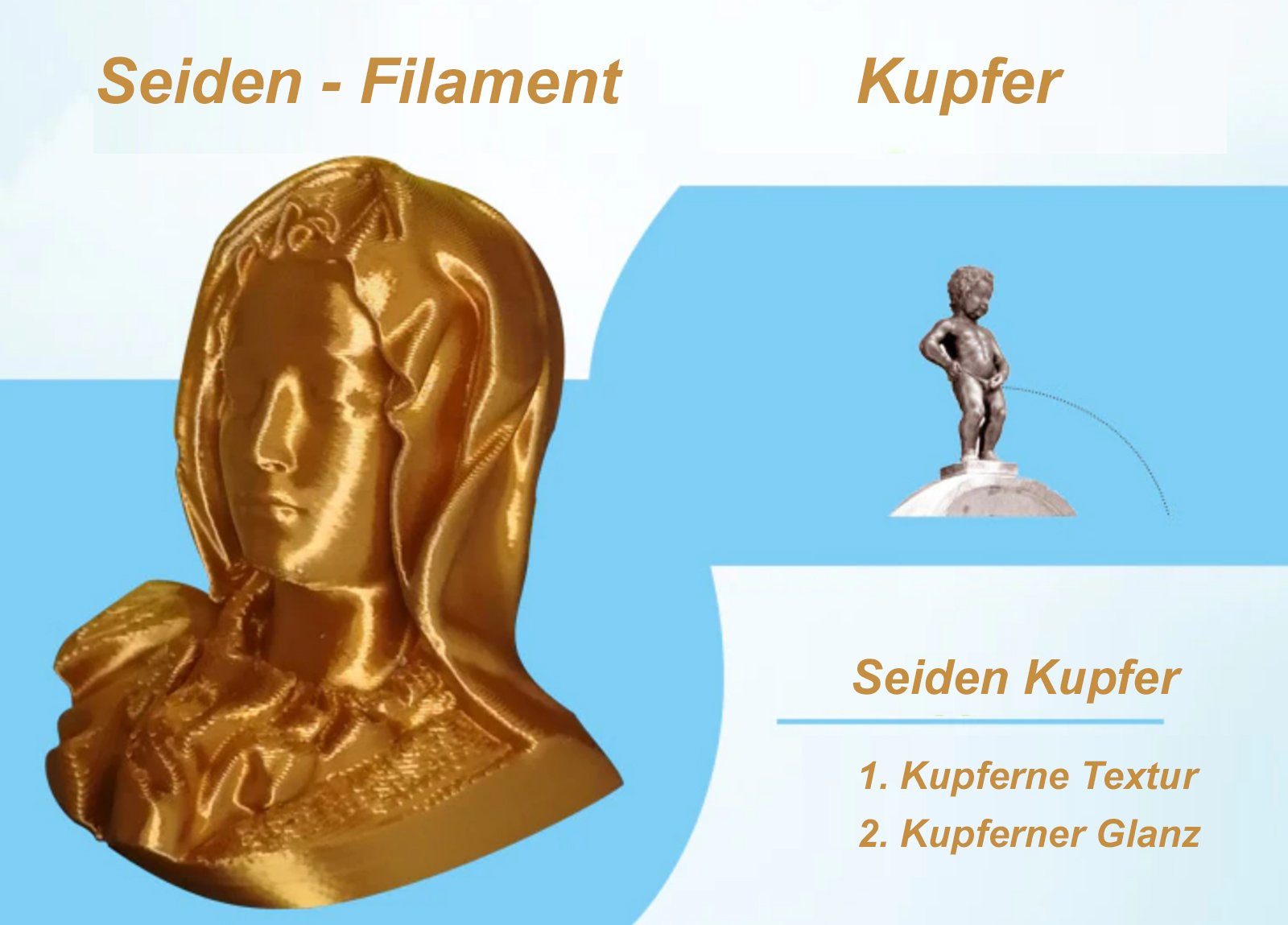 TPFNet 3D-Drucker-Stift PLA-Filament Zubehör für 3D Stift - 3D-Malerei - Kinderspielzeug, DIY-Geschenk für Kinder - Farb PLA Filament Galaxy Schwarz Matt - 10m – Bild 4 von 5