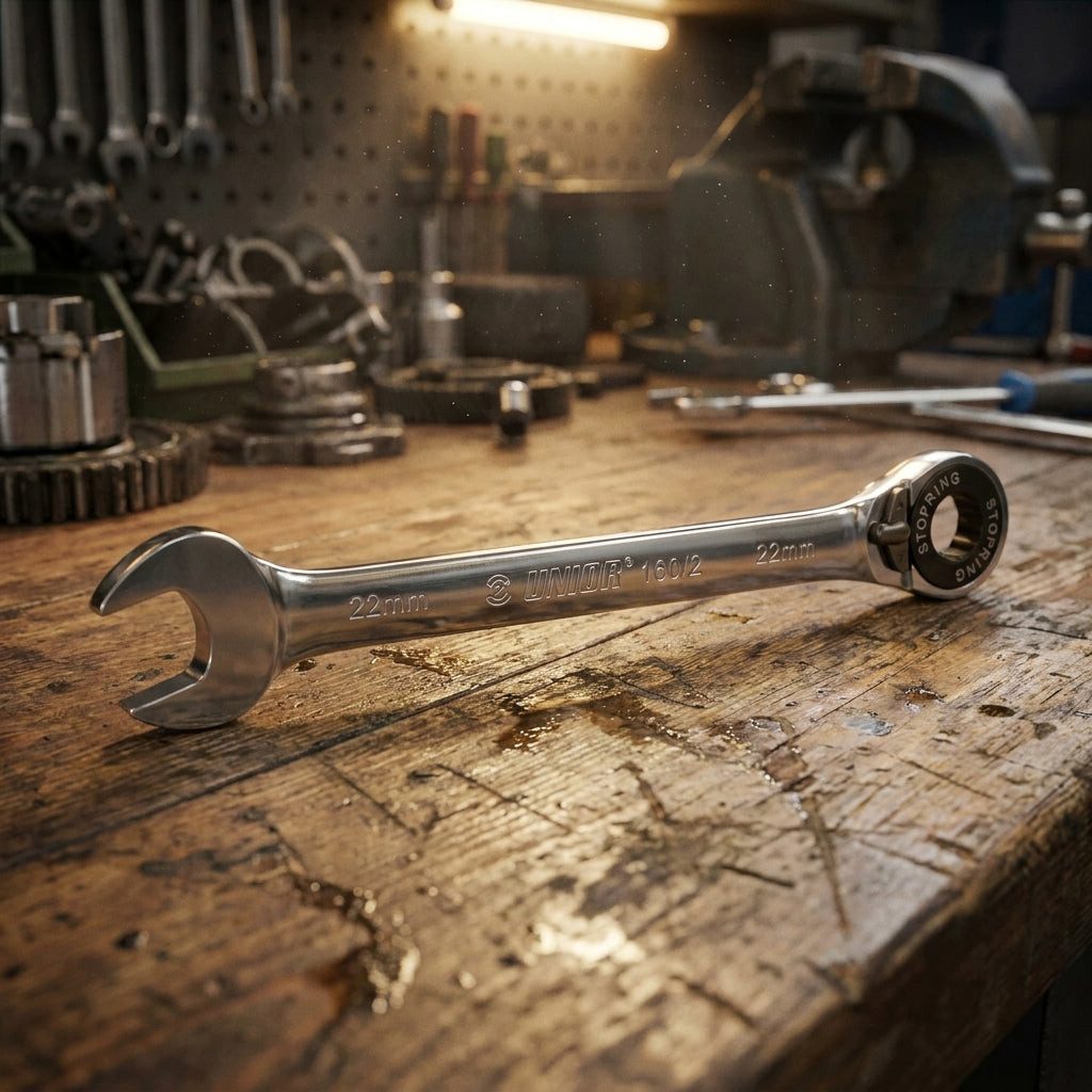 Unior Fahrradwerkzeugset Unior 160-2 Gabelratschenringschlüssel, 12mm