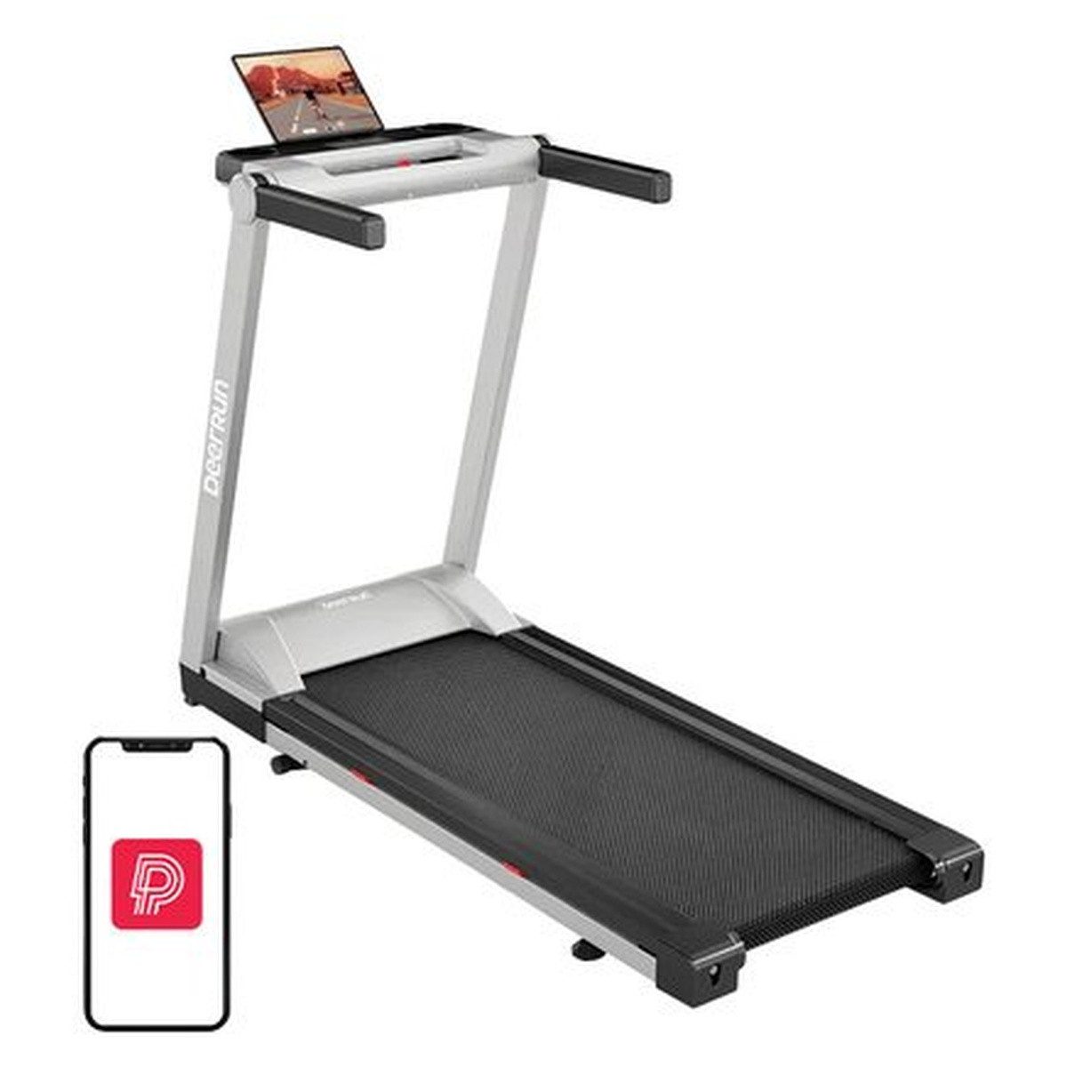 DEERRUN Laufband DeerRun A1 Pro Klappbares Elektro-Laufband (Silber)