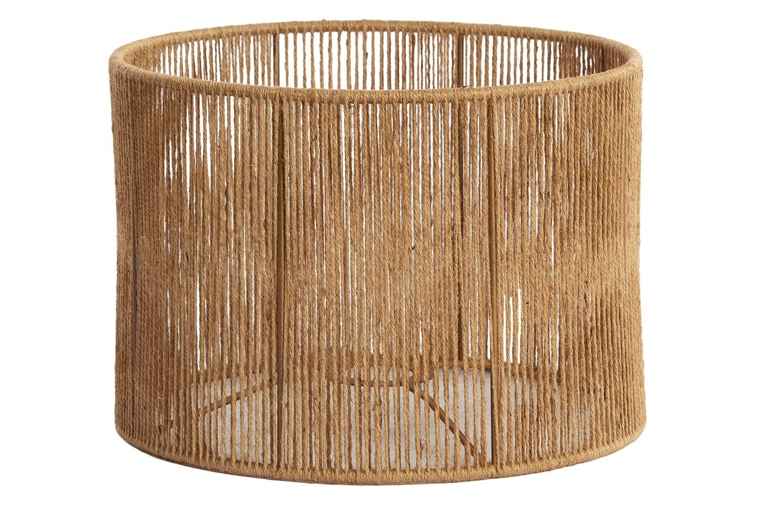 Light & Living Lampenschirm TOSSA, Braun, Jute Naturfaser, Ø 35 cm günstig online kaufen