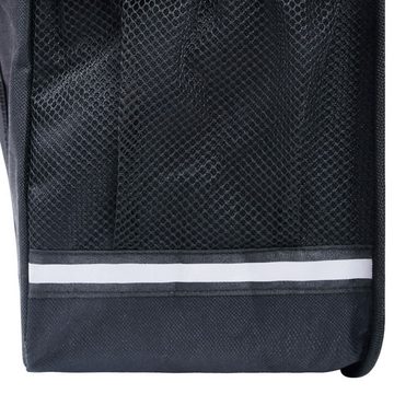 DOTMALL Fahrradtasche Doppel Tasche Canvas für Gepäckträger Wasserdicht 35 L