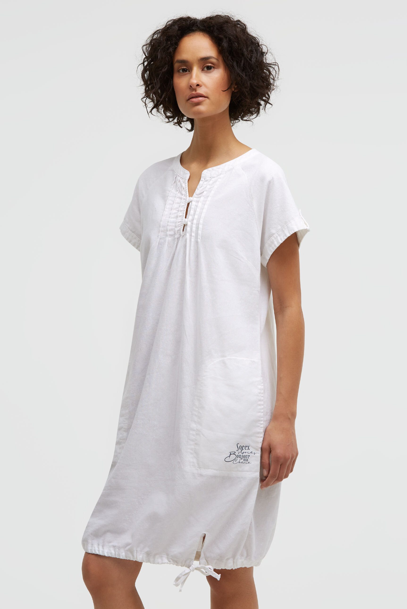 SOCCX Sommerkleid mit Taschen