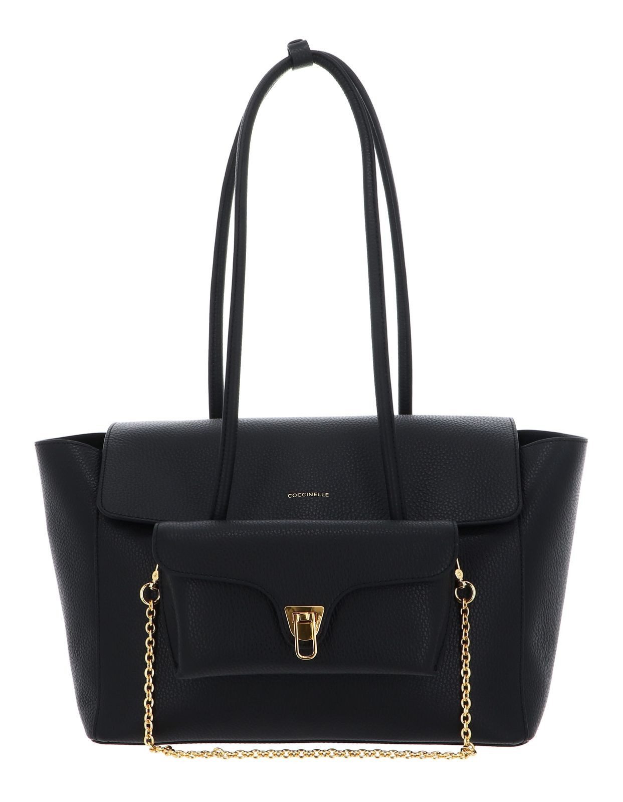 Shopper Grained Leather Handbag