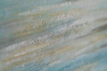YS-Art Gemälde Abkühlung, Landschaft, Leinwand Bild Handgemalt Meereslandschaft Sonne Strand Meer