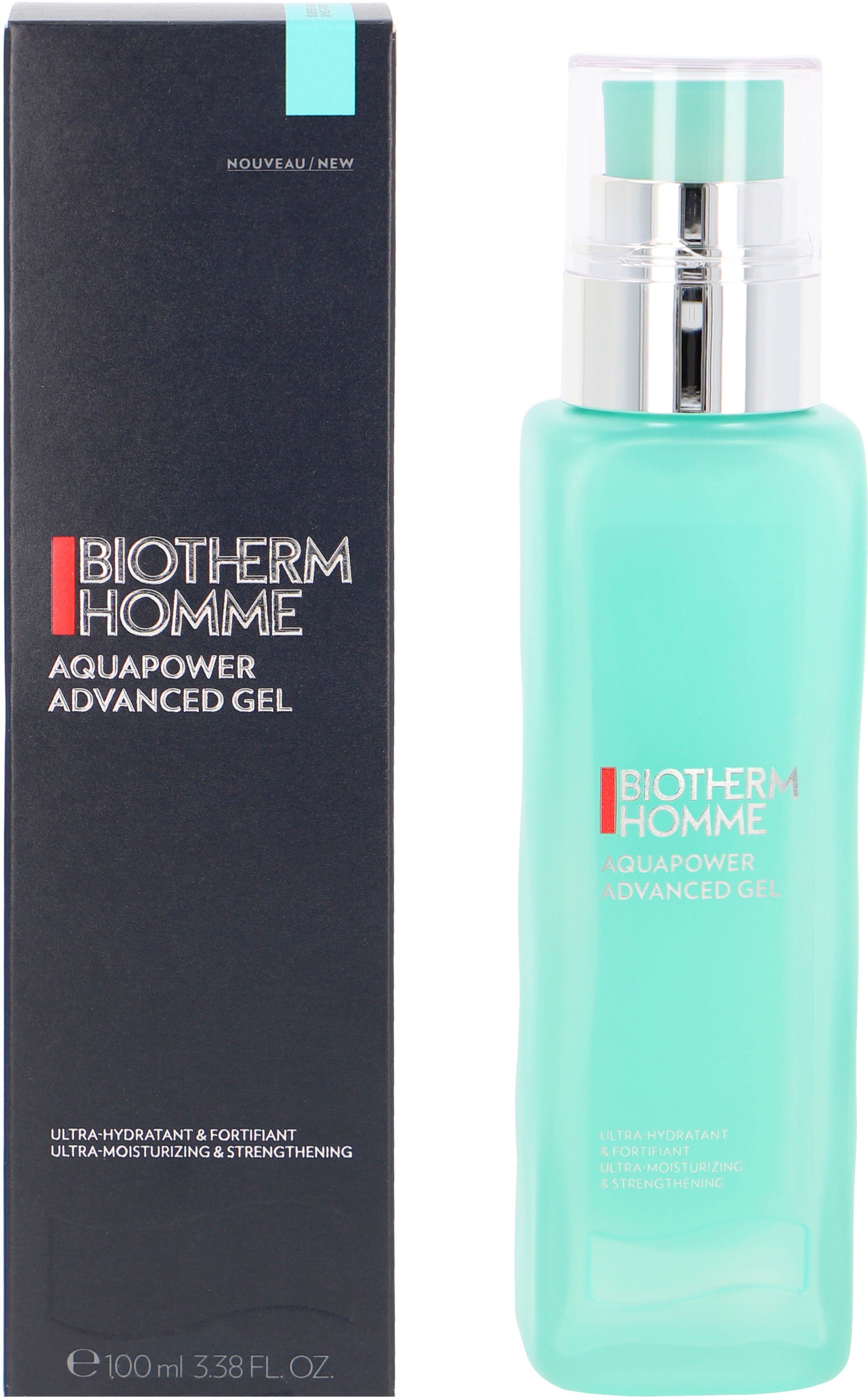 BIOTHERM Gesichtspflege Aquapower Homme, mit wichtigen Nährstoffen