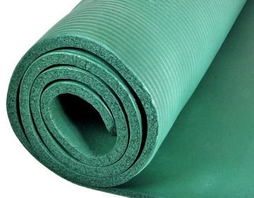 KS-Direkt Sportmatte NBR Fitness Matte Yogamatte Fitnessmatte 175x70x1,2 Gymnastikmatte, Ausgezeichnete Dämpfungseigenschaften, kälteisolierende Wirkung