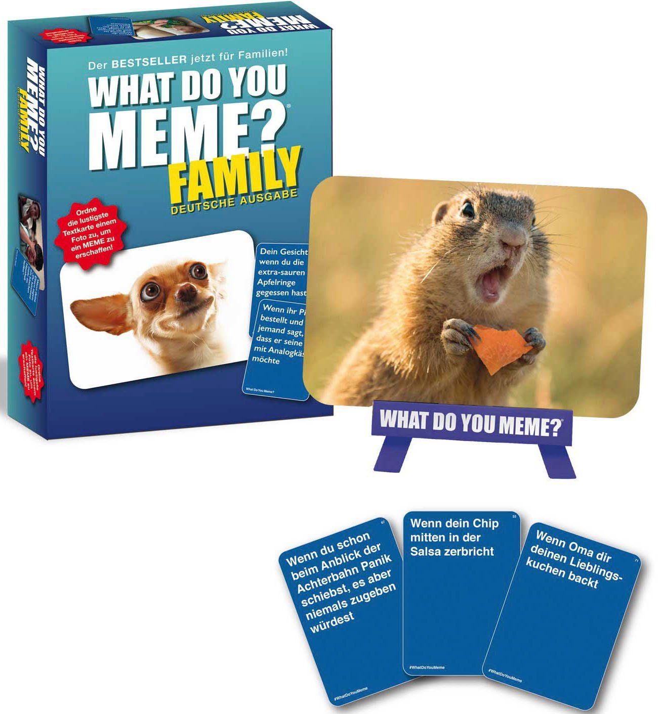 Huch! Spiel, Familienspiel Meme What Family Do You