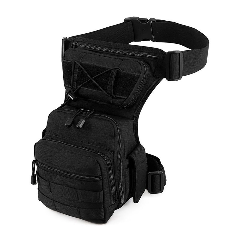 Outdoor Sport Hüfttasche Beintasche Multifunktionstasche mit Karabiner für 