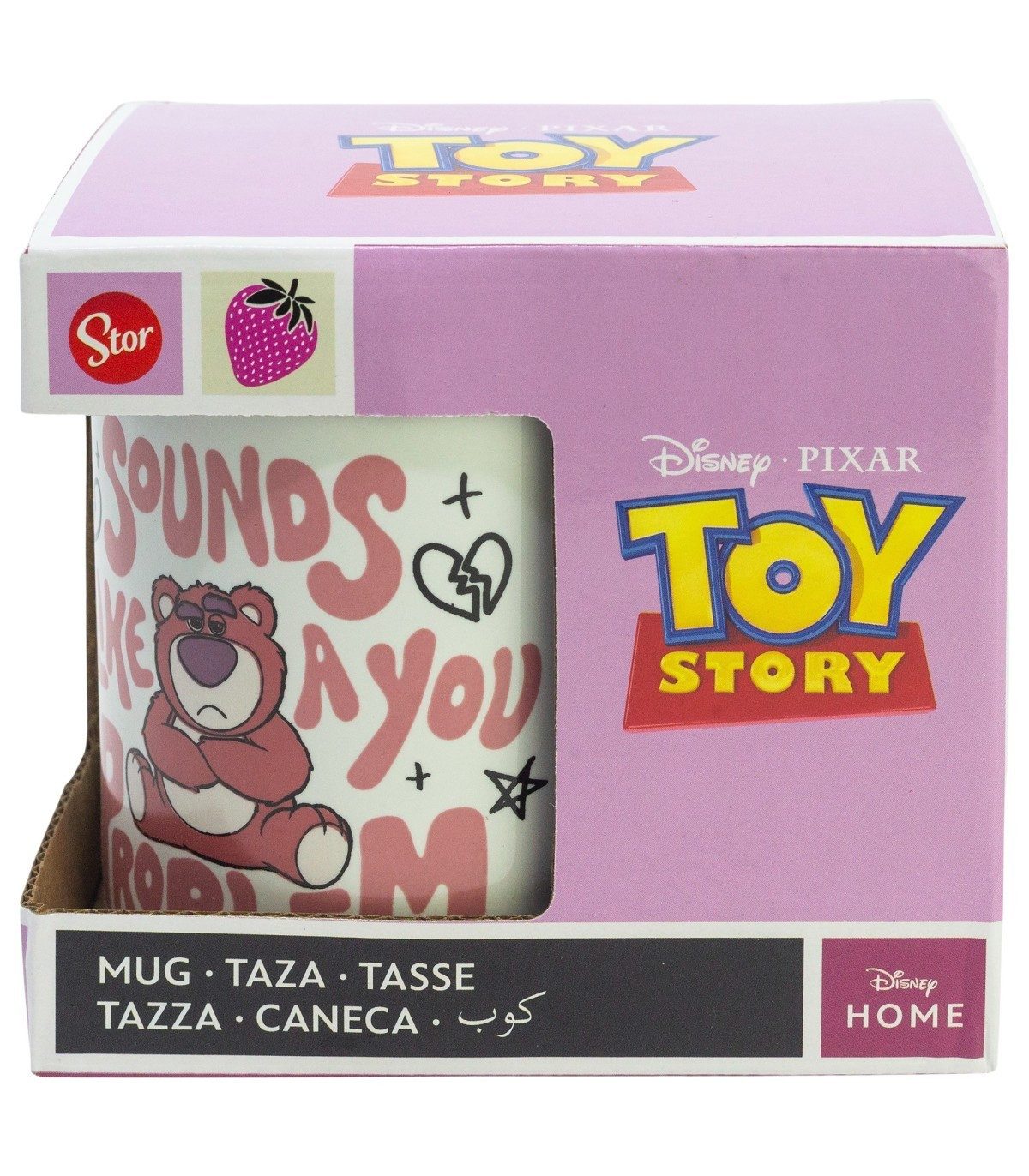 Disney Tasse Toy Story Lotso Keramiktasse 325 ml in Geschenkbox, Keramik
