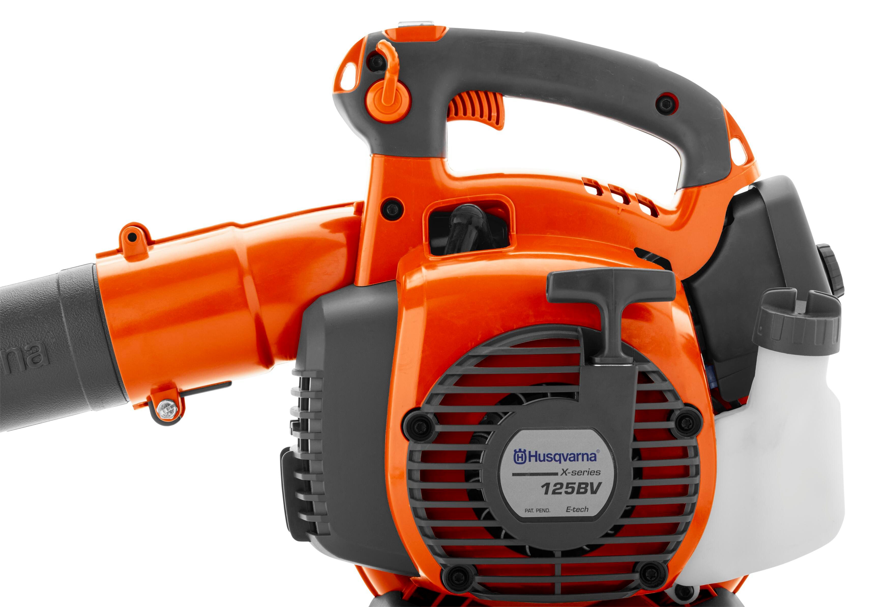 Husqvarna Benzin-Laubbläser 125BVX, 28 ccm Zweitakt-Motor, 14 N Blaskraft, variables Rohr, Smart Start®