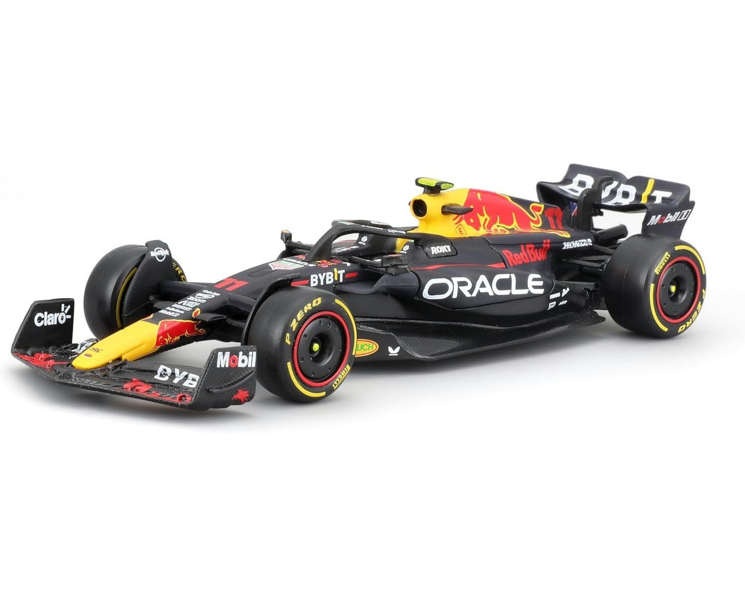 Bburago Modellauto Red Bull Racing F1 RB19 Perez #11, Maßstab 1:43, originalgetreu