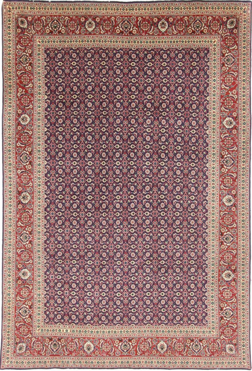 Orientteppich Täbriz 50Raj 199x293 Handgeknüpfter Perserteppich, Höhe: 7 rechteckig, mm / Orientteppich Nain Trading