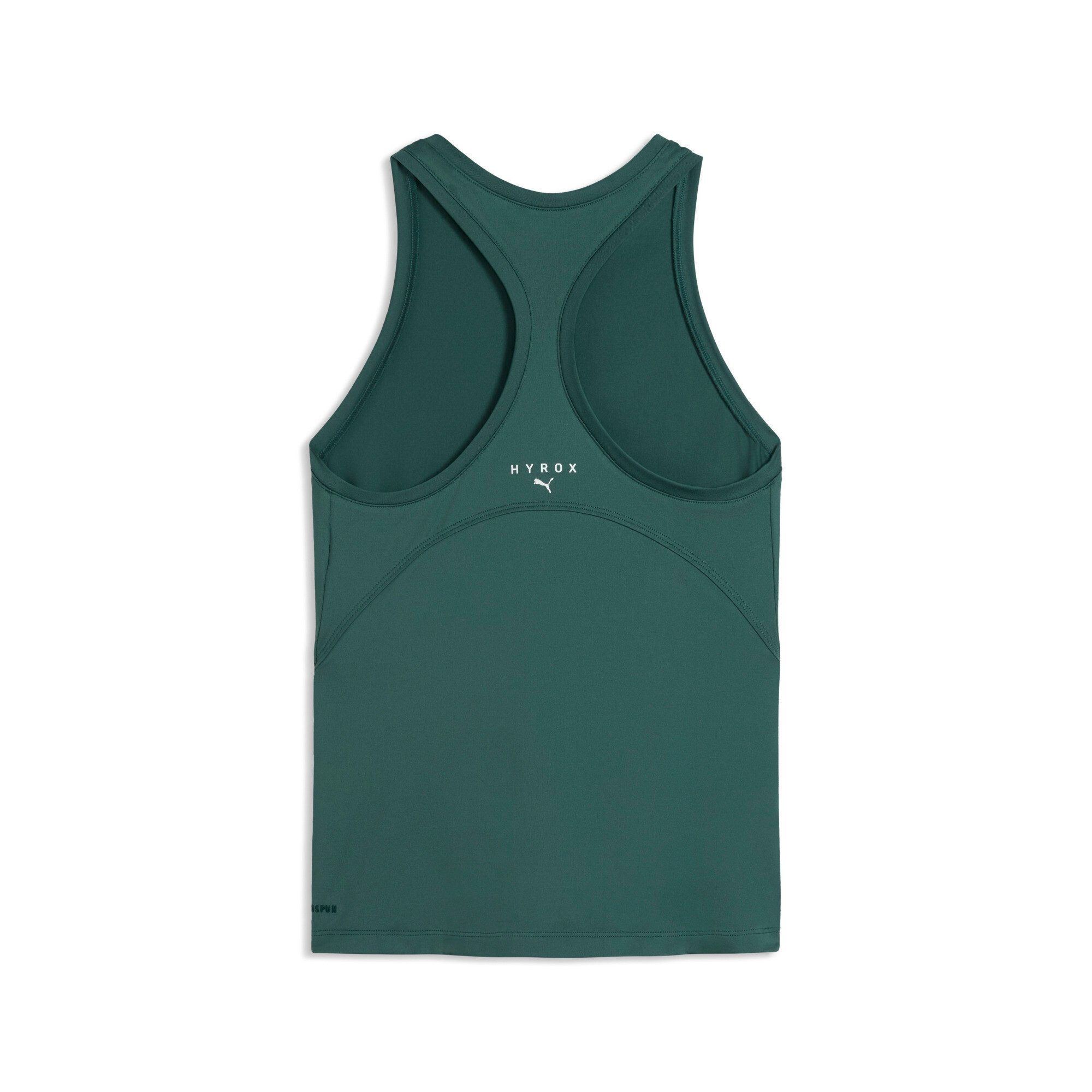 PUMA Tanktop W X HYROX CLOUDSPUN RACERBACK TANK mit Rundhalsausschnitt, ärmelloses Design, Regular Fit, normale Länge