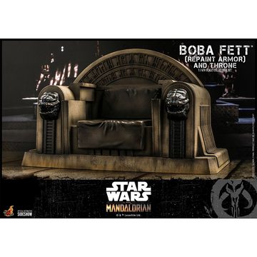 Hot Toys Actionfigur Boba Fett (Repaint Armor) and Throne - Star Wars The Mandalorian