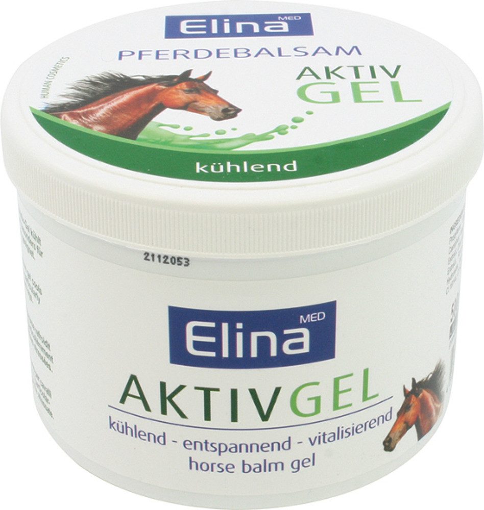 emeco Feuchtigkeitsgel Pferdebalsam 2 x 500ml Hautpflege Activ in Gel-Form kühlend El2, 2-tlg.