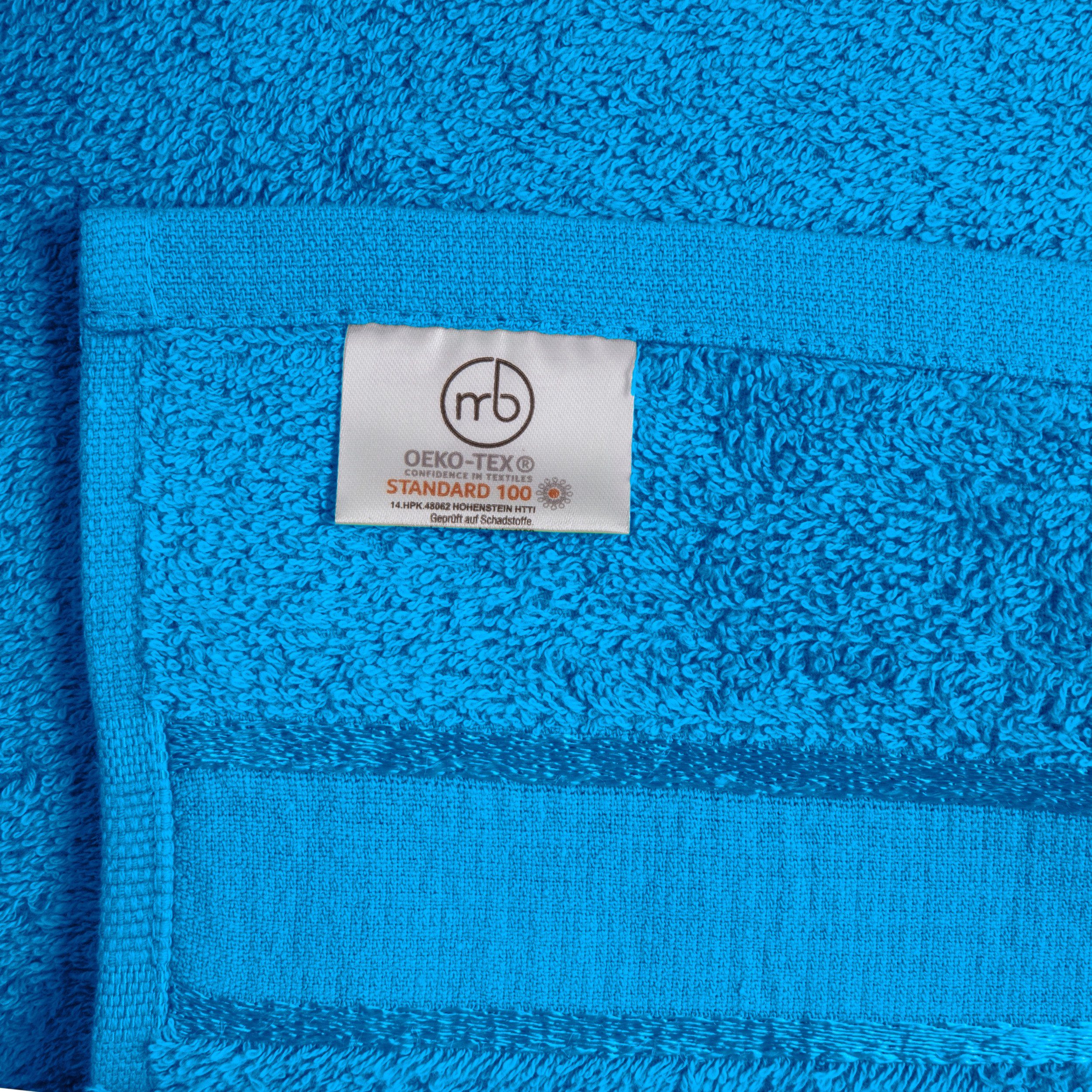 Handtuch, Baumwolle 100%_Baumwolle, Mixibaby Blau