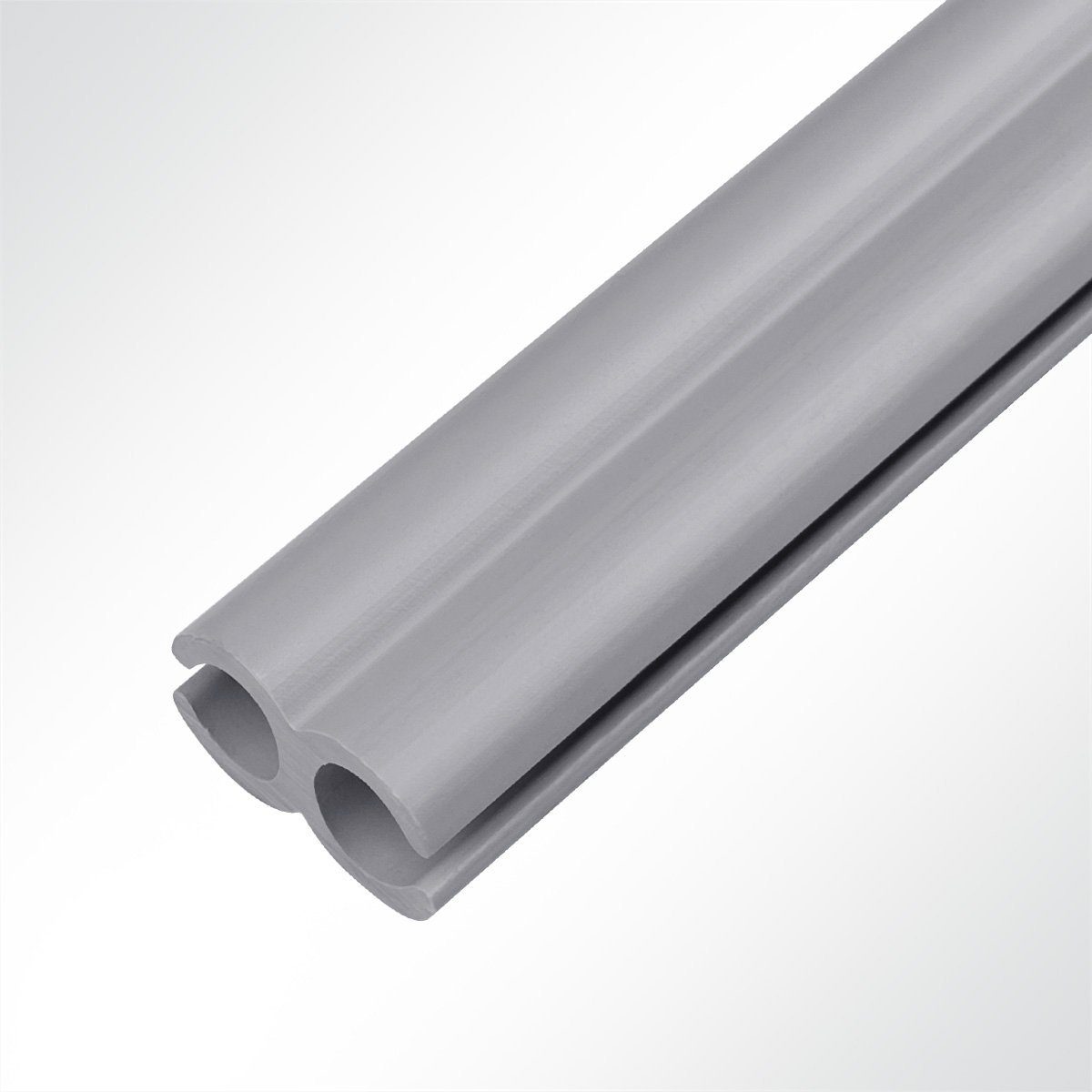 LYSEL® U-Laufschiene Kunststoff-Doppelkederschiene 21 x 13 günstig online kaufen