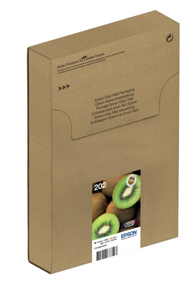 Thumbnail - Epson Epson Easy Mail Packing 202 Kiwi Druckerpatronen 5 Tintenpatrone